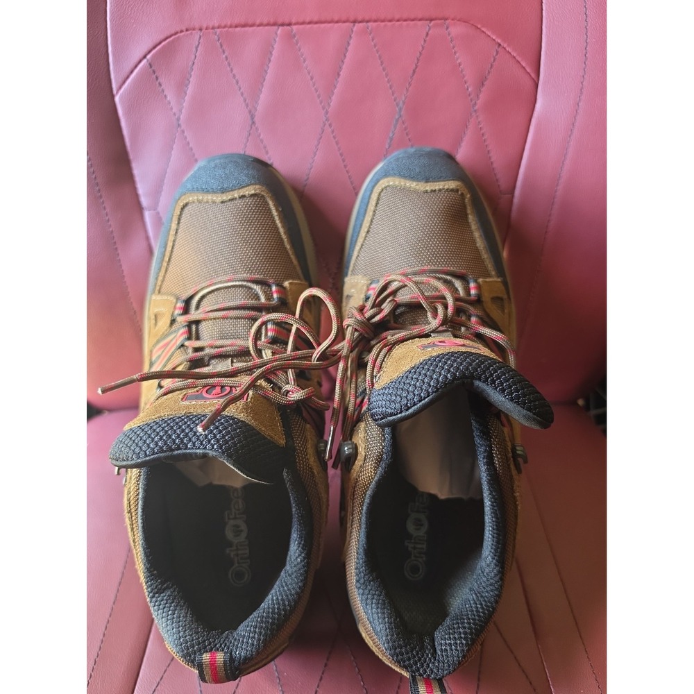 Orthofeel Sorrento Sneakers, Size 10.5 Brown